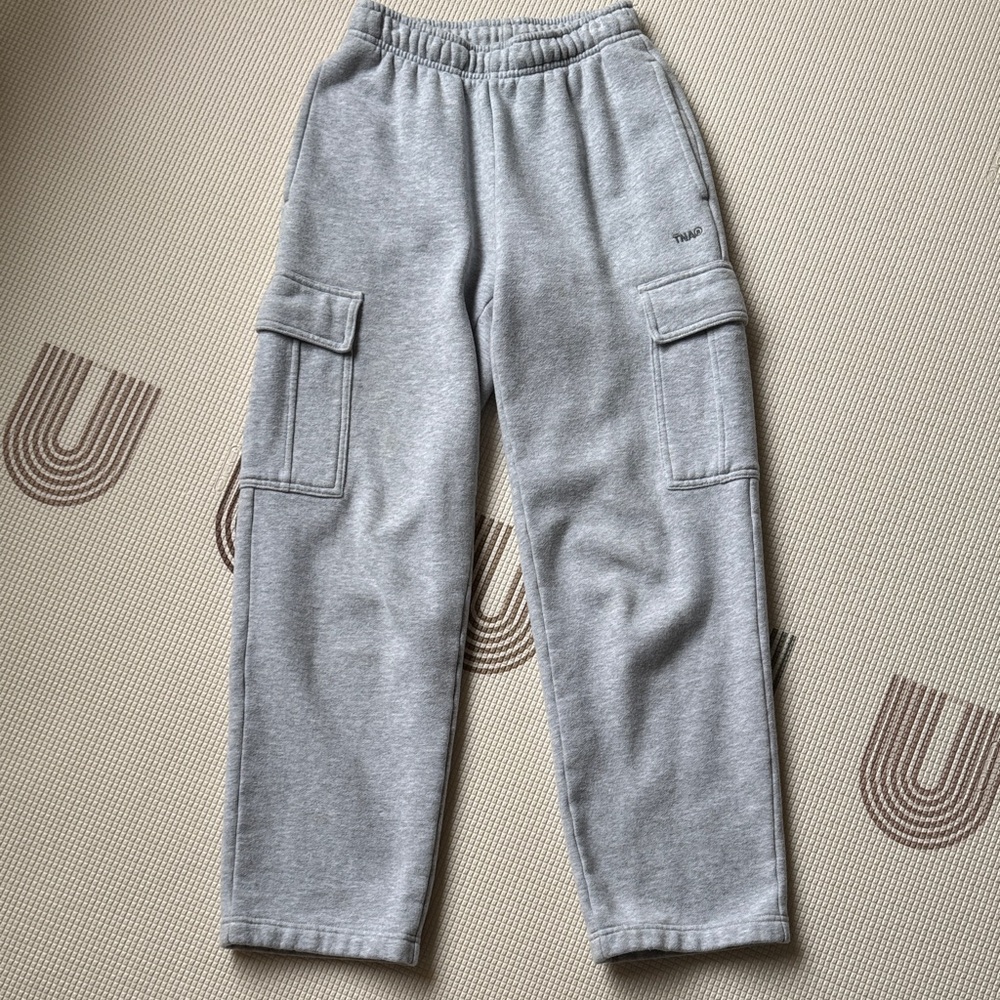 TNA Sweatfleece Joggers — Light Gray